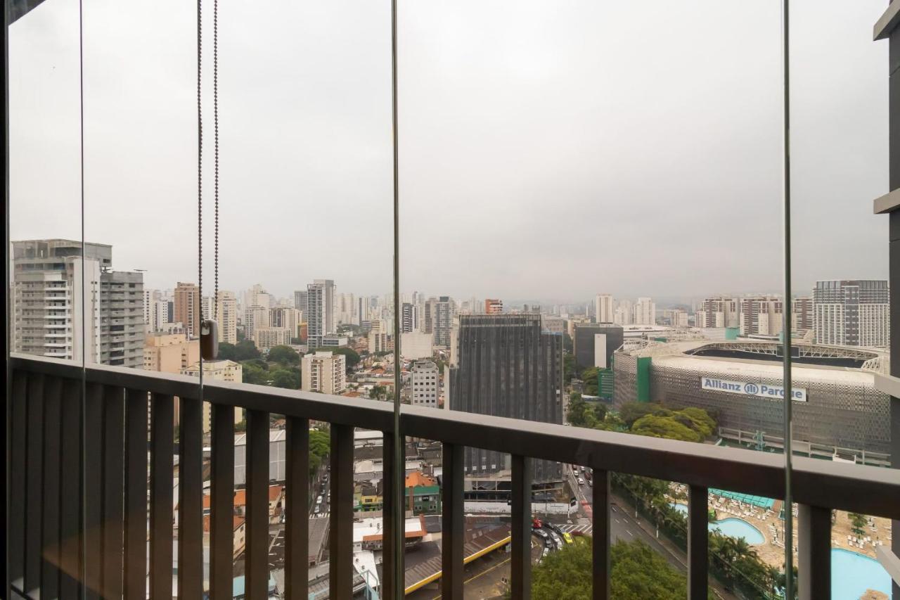 圣保罗Studio Em Frente Ao Allianz Parque Com Piscina Na Cobertura - Vn 16公寓 外观 照片