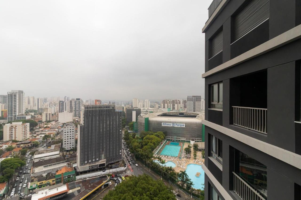 圣保罗Studio Em Frente Ao Allianz Parque Com Piscina Na Cobertura - Vn 16公寓 外观 照片