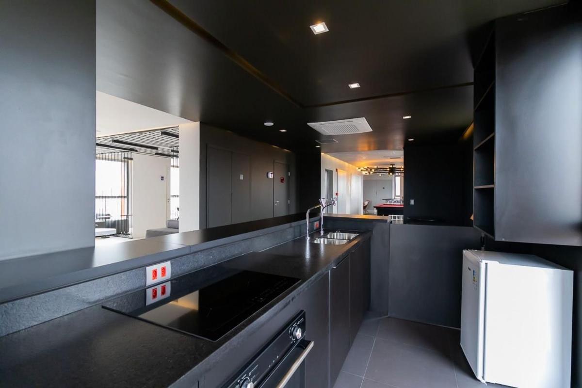 圣保罗Studio Em Frente Ao Allianz Parque Com Piscina Na Cobertura - Vn 16公寓 外观 照片