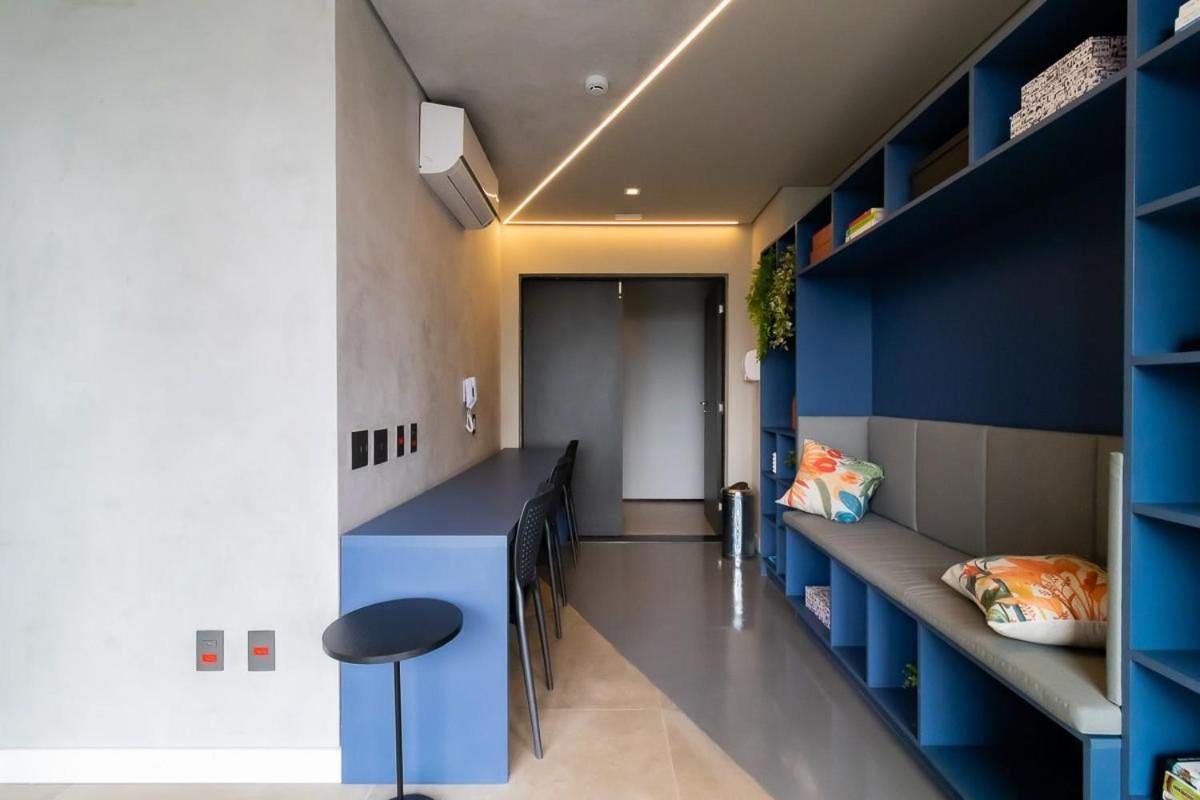圣保罗Studio Em Frente Ao Allianz Parque Com Piscina Na Cobertura - Vn 16公寓 外观 照片