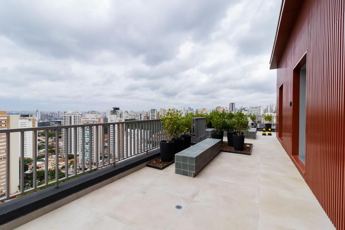 圣保罗Studio Em Frente Ao Allianz Parque Com Piscina Na Cobertura - Vn 16公寓 外观 照片